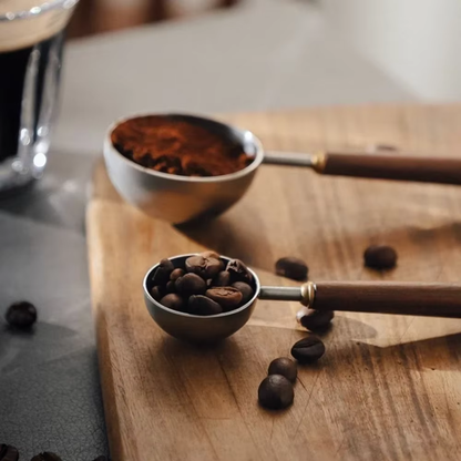 Luxury Barista Sleek Style Scoops For Whole Beans And Scooping Coffee Grounds Kitchen Tools