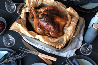 Extra Juicy Chestnut And Bacon Stuffed Turkey Baked In If You Care Extra Large Oven Bag