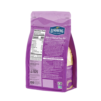 Lundberg White Jasmine Organic Rice Nutrition Facts Gluten Free Ingredients