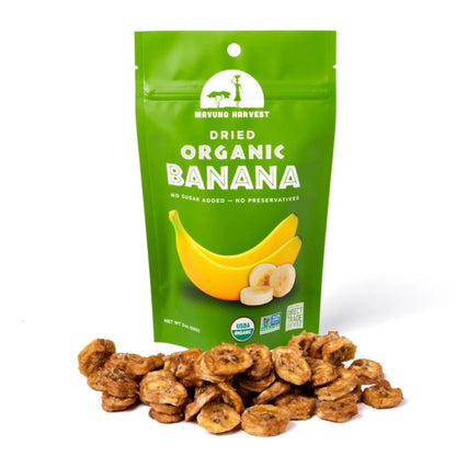 Mavuno Harvest Organic Dried Banana 2oz