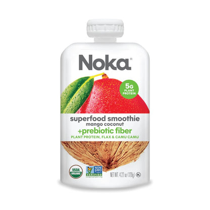 Noka Organic Superfood Smoothie Mango & Coconut 4.22oz